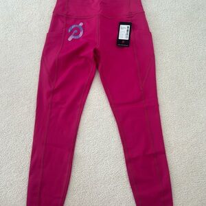 Peloton Hot Pink Performance Leggings